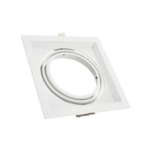 Aro AR111 Basculante Quadrado Branco