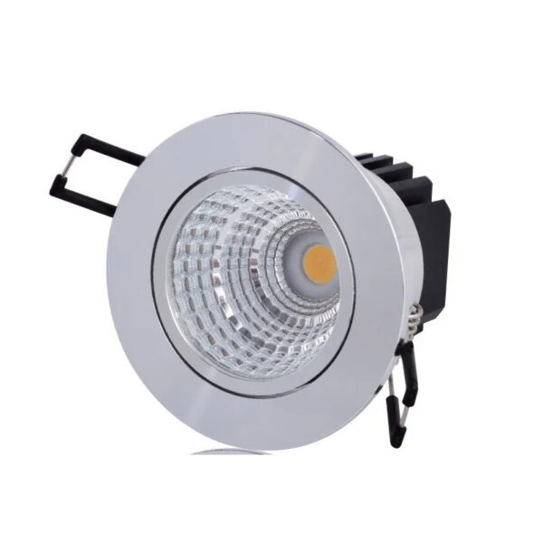 Downlight LED Basculante 20W Redondo Encastrar CRI>80