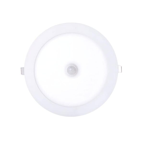 Painel LED Redondo Encastrar com Sensor Movimento 18W 4200/6500K CRI>80