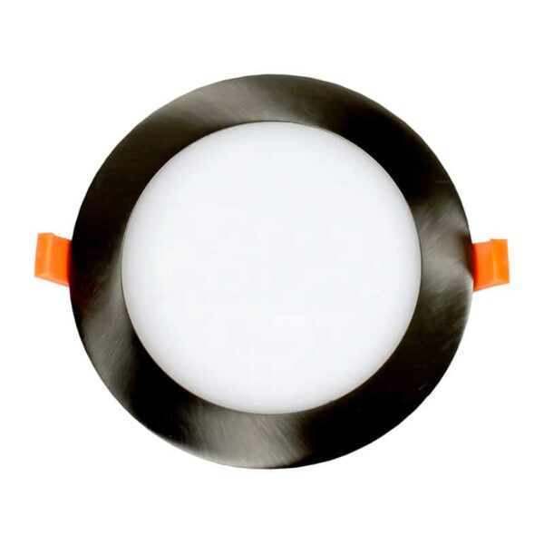 Painel LED Redondo 24W 4000K Níquel Encastrar CRI>80