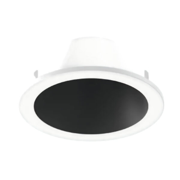Espelho Redondo Branco – Interior Preto