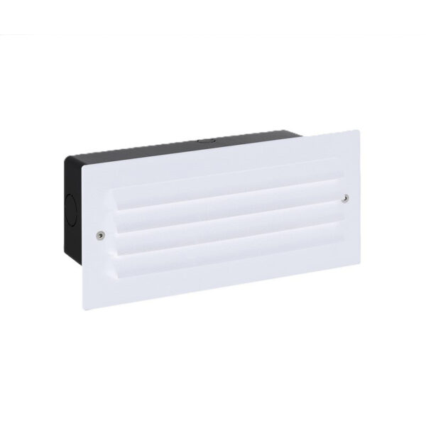 Aplique SKILL 6W Branco/Preto/Aço .inox/"Brick" 3CCT Caixa Revestida Aron - Image 5