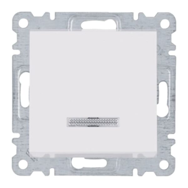Lumina - Interruptor Simples C/Sinaliz - Branco Hager