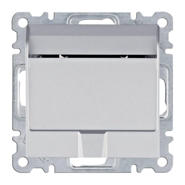 Lumina - Interruptor de Cartão - Branco/Prata Hager - Image 2