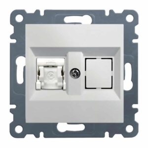 Lumina - RJ45 Cat.6 FTP Simples - Branco Hager