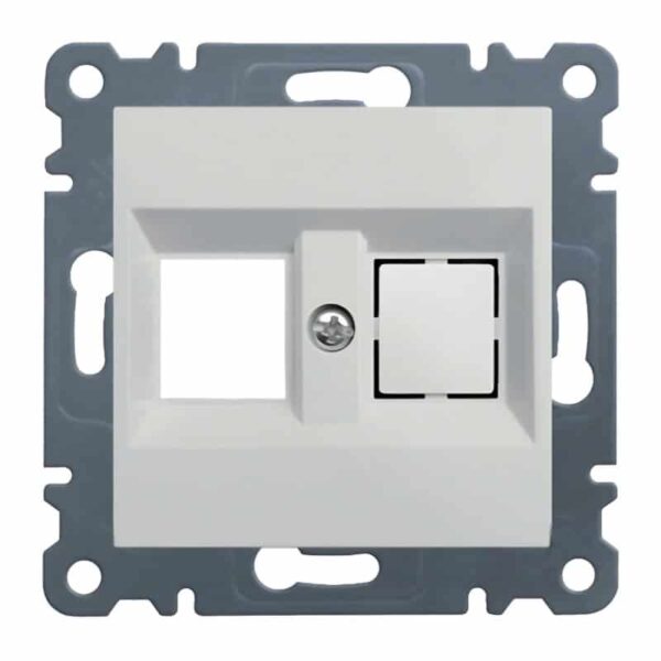 Lumina - Suporte Duplo p/Keystone - Branco Hager