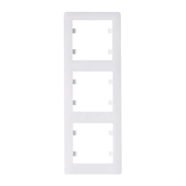 Lumina - Soul Quadro x3 Vertical - Branco Hager