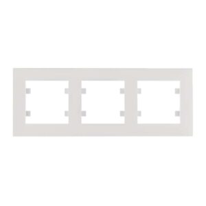 Lumina - Intense Quadro x3 Horiz. - Branco Hager