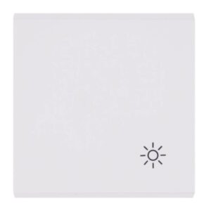 Lumina - Tecla Símbolo Luz - Branco Hager