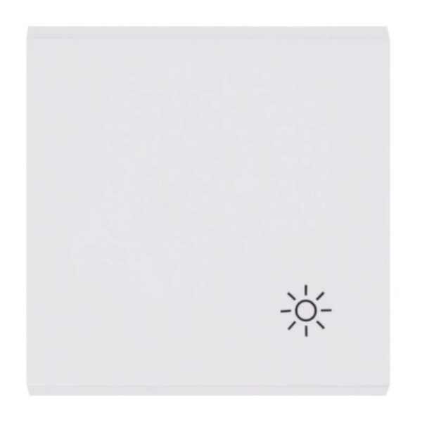 Lumina - Tecla Símbolo Luz - Branco Hager