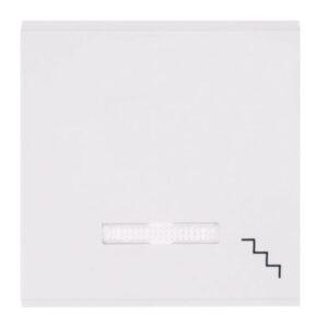 Lumina - Tecla C/Visor Escadas - Branco Hager