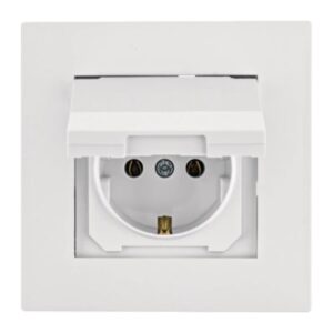 Lumina - Intense Tom. Schuko C/Tampa+Quadro -Brc Hager