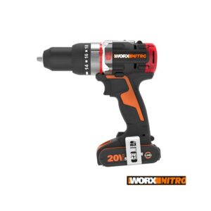 Berbequim Slammer 20V 60Nm com x2 Baterias 2.0Ah e Carregador Worx