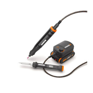 Mini Ferramenta MakerX™ 20V + Pacote de Ferro de Soldar Worx