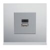 Gallery 2M Tomada USB A+C Carreg. 3A Hager - Image 3
