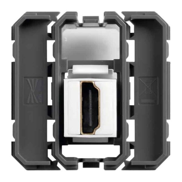 Gallery Tomada HDMI, Passagem Hager