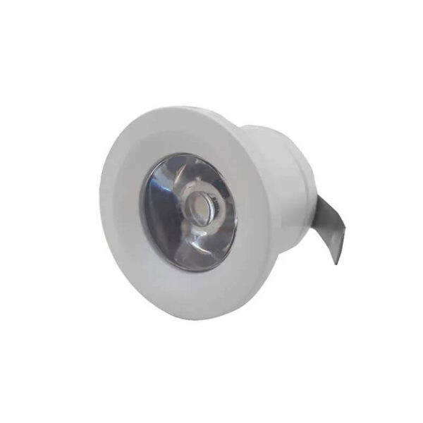 Spot Redondo Branco 1W 100lm