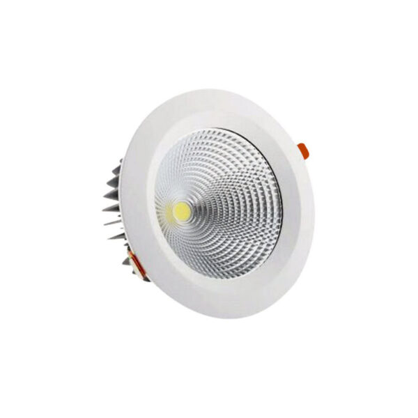 Downlight COB Led Redondo Branco 60W 6400K 4800lm
