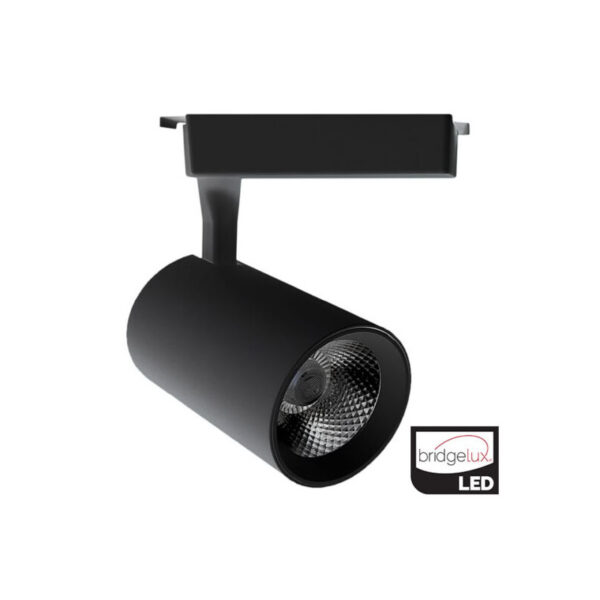 Foco Calha Preto 30W 130lm/w 24ºChip BRIDGELUX
