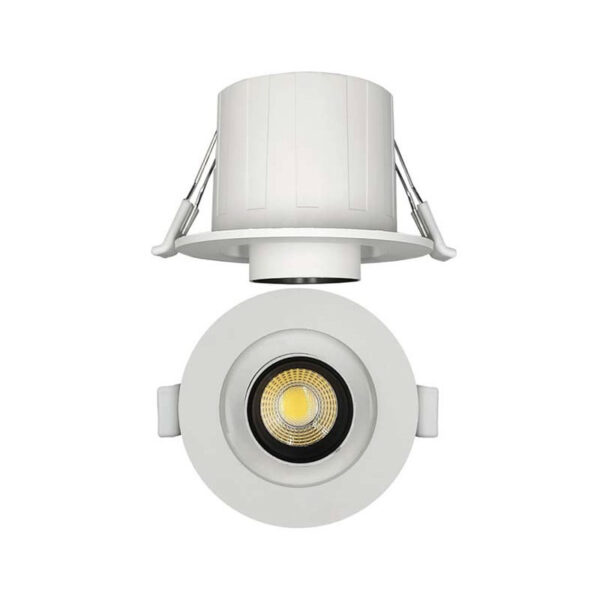 Spot Periscópico Orientável Redondo Branco 6W 3CCT 600Lm - Image 2