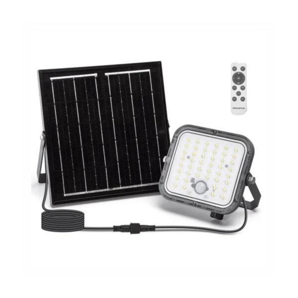 Foco LED Solar 80W C/ Sensor 6500K 800lm IP66 - B1020133Q