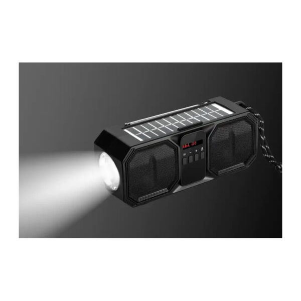 Colunas Rádio Portátil C/ Painel Solar/ Lanterna / Bluetooth DENVER - BTG-158 - Image 4