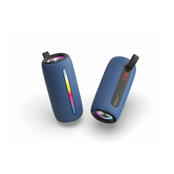 Coluna Bluetooth Portátil RGB TWS/BAT/SD/MP3/USB DENVER - BTL-360BU