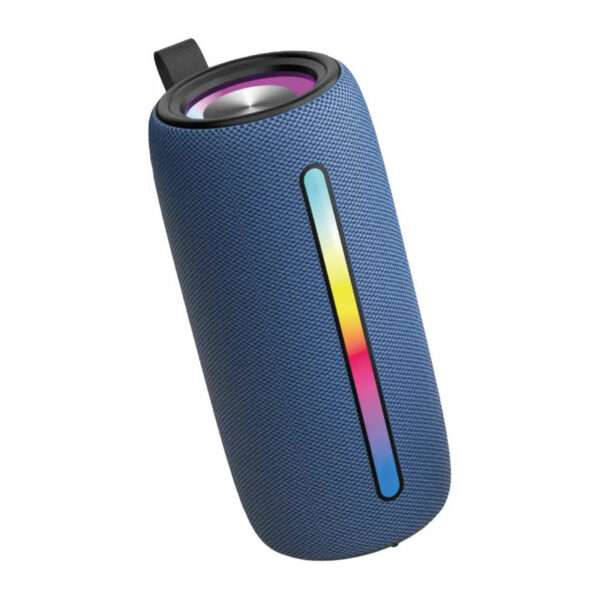 Coluna Bluetooth Portátil RGB TWS/BAT/SD/MP3/USB DENVER - BTL-360BU - Image 3