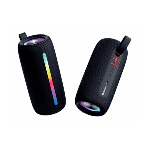 Coluna Bluetooth Portátil RGB TWS/BAT/SD/MP3/USB DENVER - BTL-360B