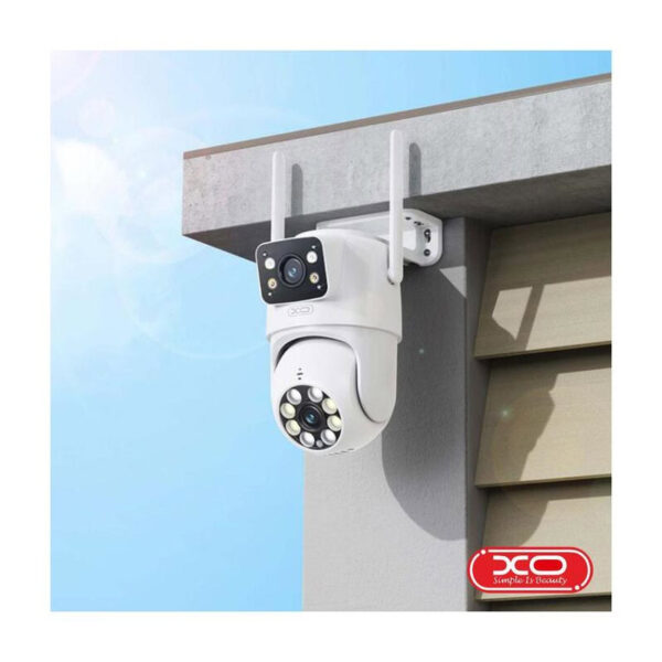 Câmara Vigilância IP Dupla 1080p 4MP WiFi XO - CR06 - Image 2