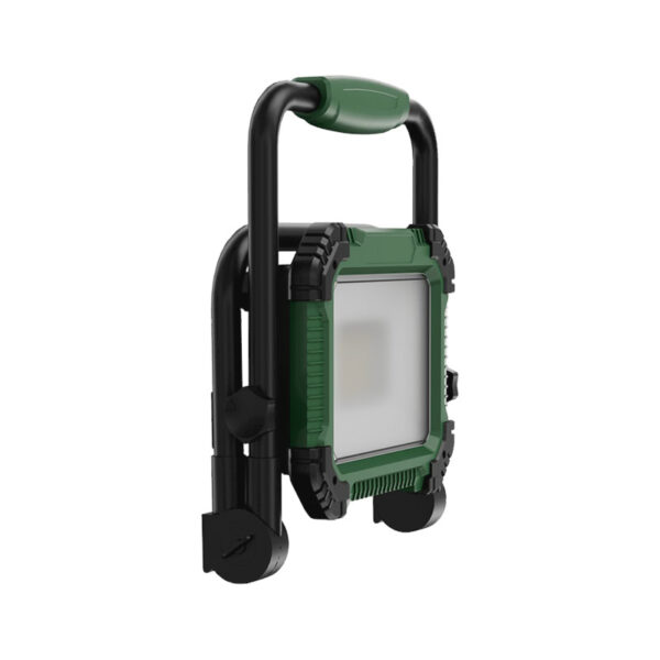 Projetor Luz de Trabalho Bold Com 2 Tomadas IP54 100W 6000K Preto - Image 2
