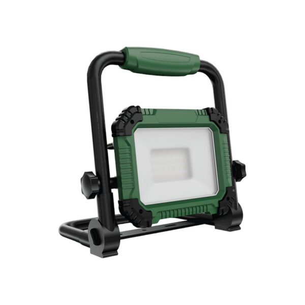 Projetor Luz de Trabalho Bold Com 2 Tomadas IP54 100W 6000K Preto