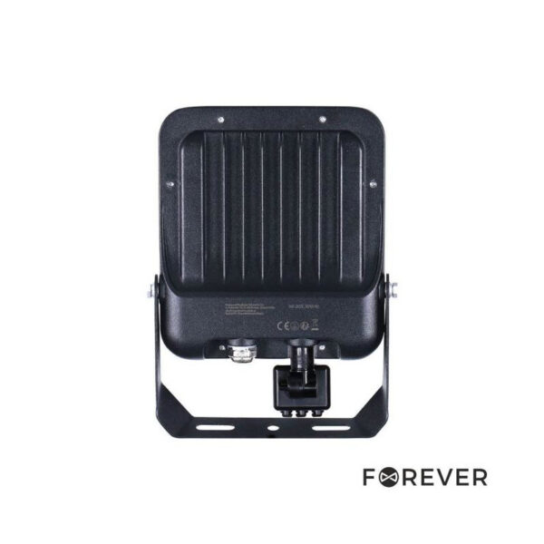 Foco LED 30W C/ Sensor 230V 6500K 4500lm IP65 Preto FOREVER - Image 2
