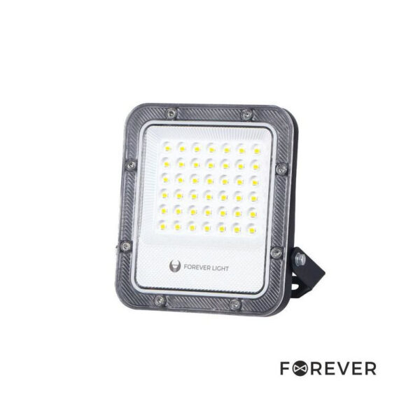 Foco LED 30W 230V 6500K 4500lm IP65 Preto FOREVER