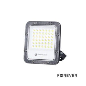 Foco LED 30W 230V 4000K 4500lm IP65 Preto FOREVER
