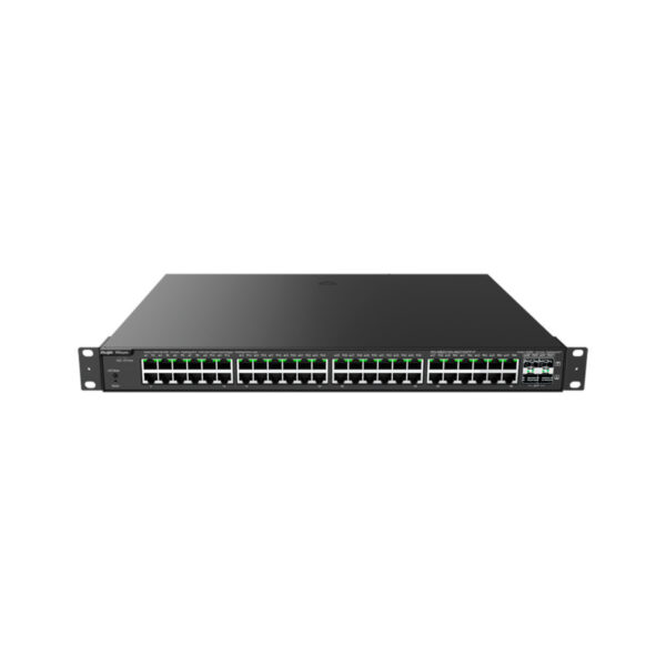 Reyee Switch PoE Cloud Layer 2 com 48 RJ45 10/100/1000 Mbps+4 Portas SFP - RG-NBS3100-48GT4SFP-P