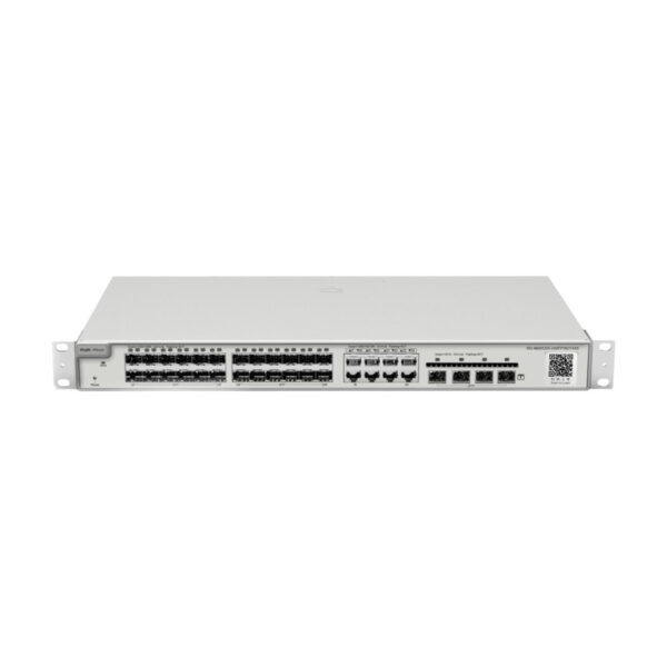 Reyee Switch Cloud Layer 3 com 24 SFP 10/100/1000 Mbps (8 Portas Combo RJ45)+4 SFP+(10 Gbps) - RG-NBS5200-24SFP/8GT4XS