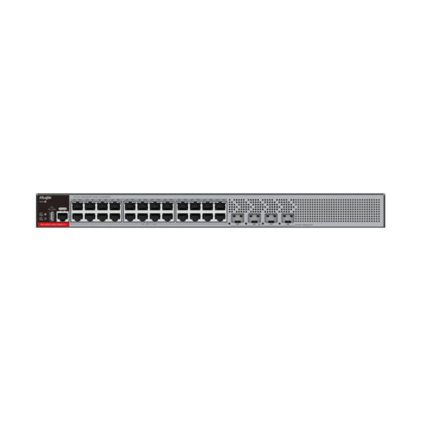 Ruijie Switch PoE Cloud Gerenciável L2+ com 24 RJ45+4 SFP+1 Consola+1 USB - RG-S2915-24GT4MS-P-L - Image 3