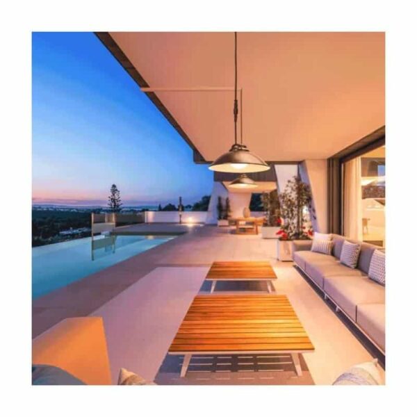 Candeeiro Suspenso Solar LED 50W IP65 - SOLARLIGHT-16 - Image 3