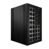 Switch PoE - Montagem em carril DIN com 24 RJ45 Gigabit+4 SFP Gigabit - Image 2