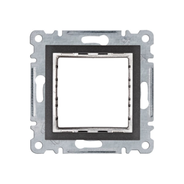 Lumina - Suporte 45x45 - Branco/Prata/Preto Hager - Image 3