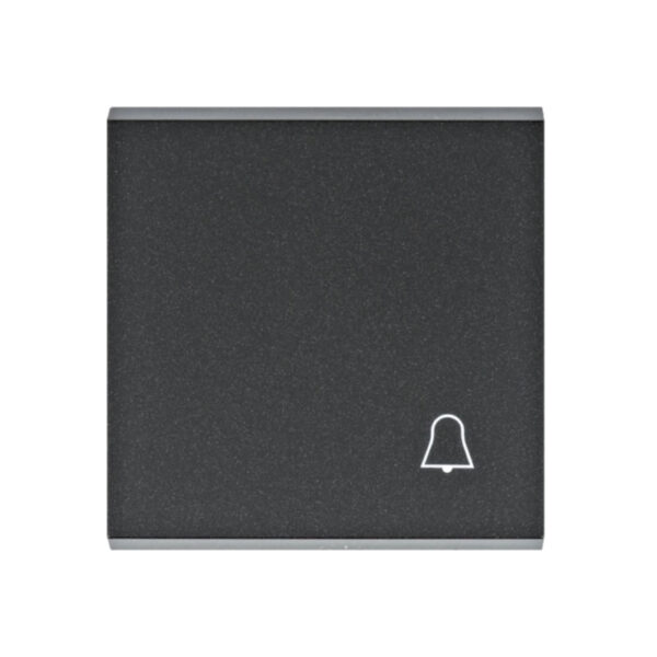 Lumina - Tecla Símbolo Campainha - Branco/Prata/Preto Hager - Image 3