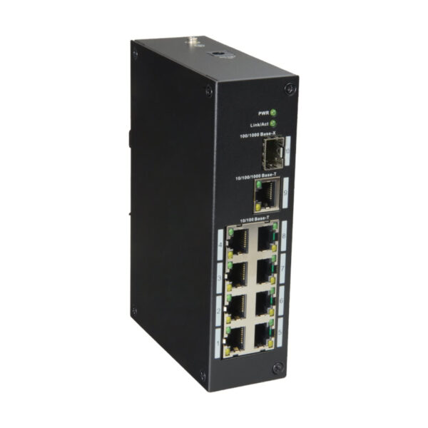 Switch Industrial X-Security com 8 RJ45+1 Uplink GIGA+1 SFP - XS-SW09-C-DIN - Image 3