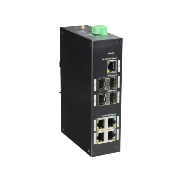 Switch X-Security com 5 RJ45 10/100/1000 Mbps+4 SFP Gigabit - XS-SW09-GF-DIN - Image 3