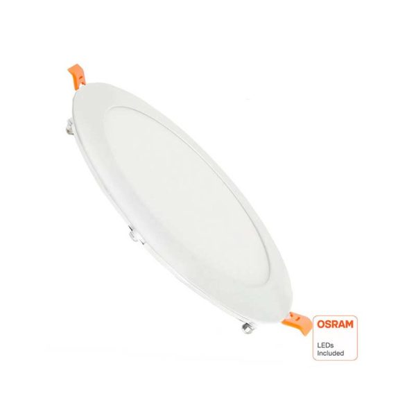 Painel Encastrar Redondo 15W 3CCT Chip Led OSRAM