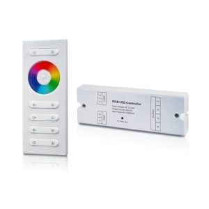Controlador RGB 12-24VDC 180W (12Vdc) c/ comando RF Motako - 212217.1180