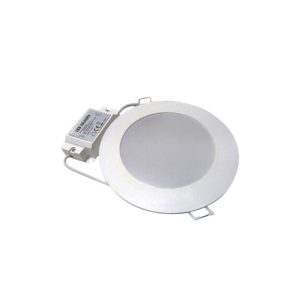 Downlight Encastrar LED Redondo Aro Branco 20W 1600Lm IP20 Uso Profissional