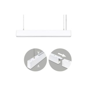Linea Led Suspensa Dupla Branco 120cms IP20