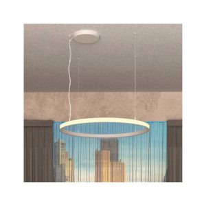 Suspensão Redonda Branca Uso Intensivo 37W 3330lm