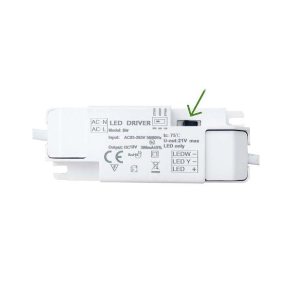 Painel Encastrar Redondo 26W 3CCT Chip Led OSRAM - Image 2